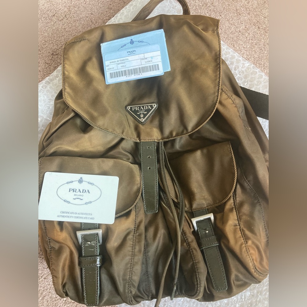 Authentic Prada Vela Nylon Backpack - image 3